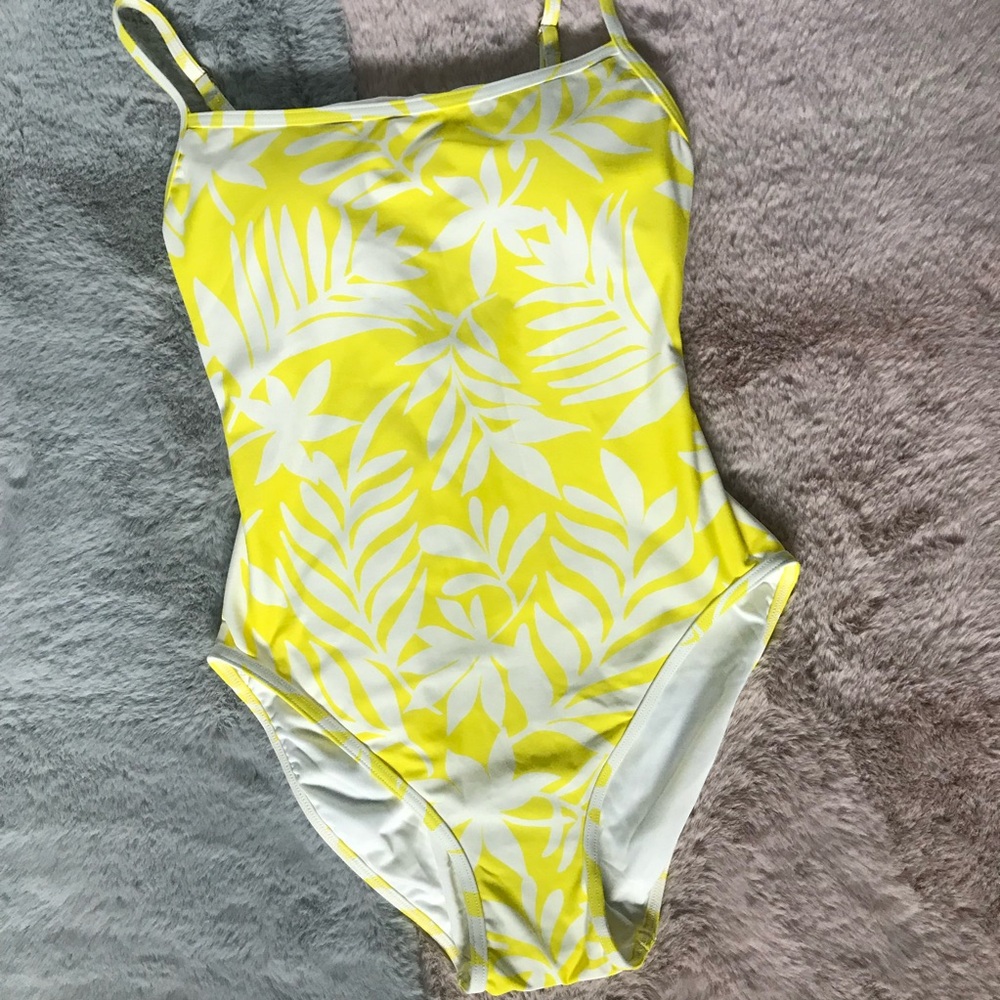 Kate spade yellow swimsuit